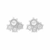 Cheap 🔔 Judith Ripka Santorini Silver 0.59 Ct. Tw. White Topaz Earrings 👩 Women ✔️ -Judith Ripka Sales 6030950164 RLLZ 1