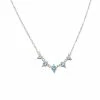 Cheapest 👏 Judith Ripka Lore Silver Blue Topaz Baby Dew Drop Necklace 👩 Women Necklaces 😉 -Judith Ripka Sales 6030950166 RLLZ 1