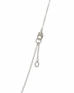Cheapest 👏 Judith Ripka Lore Silver Blue Topaz Baby Dew Drop Necklace 👩 Women Necklaces 😉 -Judith Ripka Sales 6030950166 RLLZ 3