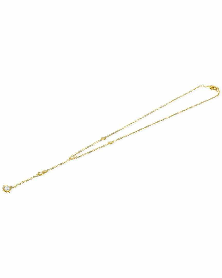 Brand new 𥰠Judith Ripka Lore 14K Over Silver White Topaz Y Necklace ð© Women Necklaces ð 4 Brand new 𥰠Judith Ripka Lore 14K Over Silver White Topaz Y Necklace ð© Women Necklaces ð - Image 2