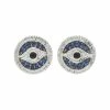 Best reviews of ✨ Judith Ripka Little Jewels Silver Gemstone Evil Eye Studs 👩 Women Earrings 🤩 -Judith Ripka Sales 6030950203 RLLZ 1