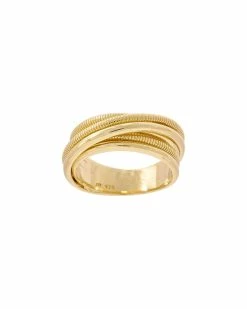 Discount 💯 Judith Ripka Aura 14K Over Silver Narrow Ring 👩 Women Rings 🔔